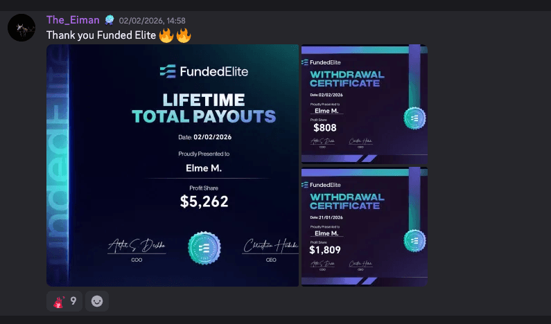 Elme M payout certificate